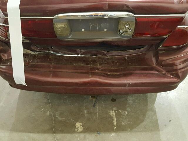 1G4HP54K6Y4249555 - 2000 BUICK LESABRE CU MAROON photo 9