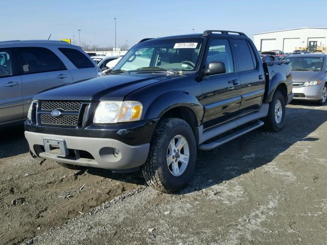 1FMZU67E83UB80532 - 2003 FORD EXPLORER S BLACK photo 2