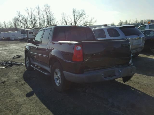 1FMZU67E83UB80532 - 2003 FORD EXPLORER S BLACK photo 3