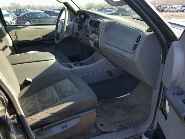 1FMZU67E83UB80532 - 2003 FORD EXPLORER S BLACK photo 5