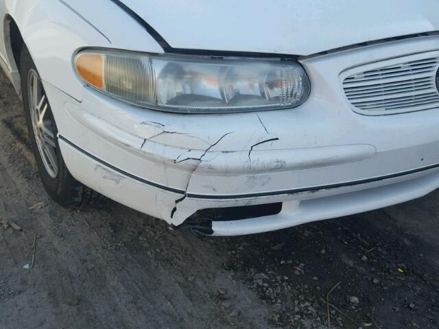 2G4WB55K811182964 - 2001 BUICK REGAL LS WHITE photo 9