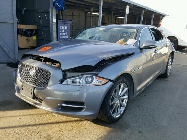 SAJWA2GB1CLV36387 - 2012 JAGUAR XJL BASE CHARCOAL photo 2