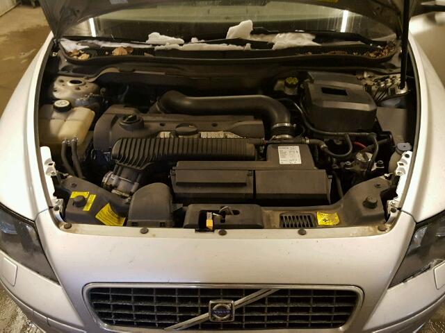 YV1MJ682862204348 - 2006 VOLVO V50 T5 SILVER photo 7