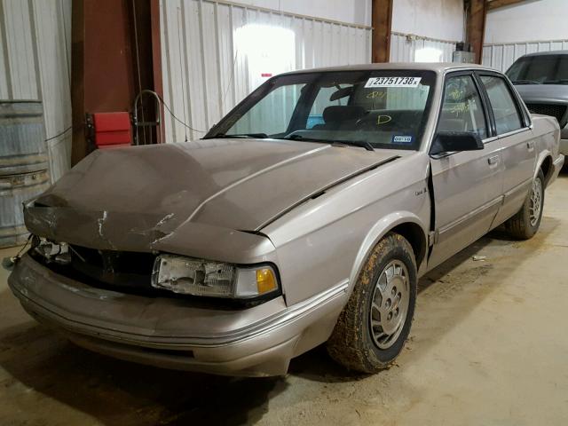 1G3AJ55M5T6420476 - 1996 OLDSMOBILE CIERA SL BROWN photo 2