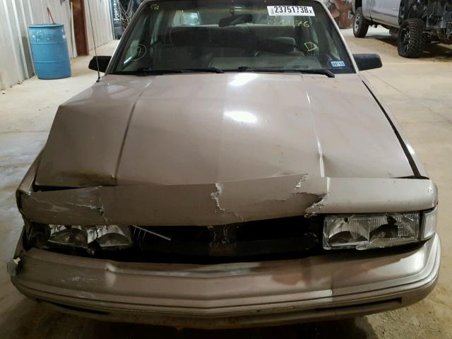 1G3AJ55M5T6420476 - 1996 OLDSMOBILE CIERA SL BROWN photo 7