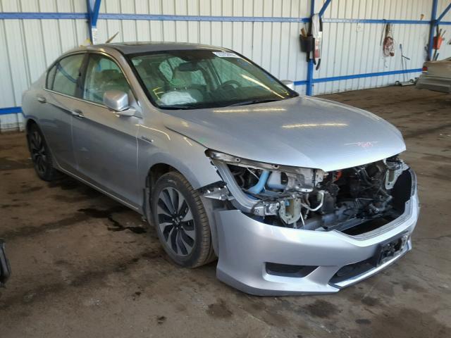 1HGCR6F72FA008809 - 2015 HONDA ACCORD HYB SILVER photo 1