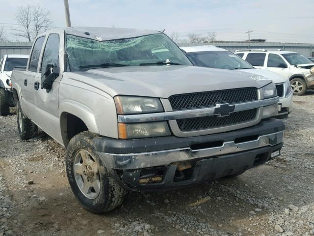 2GCEK13T151132157 - 2005 CHEVROLET SILVERADO GRAY photo 1