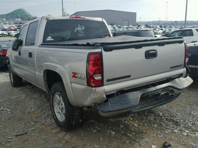 2GCEK13T151132157 - 2005 CHEVROLET SILVERADO GRAY photo 3