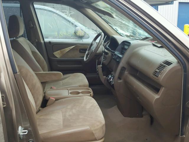 SHSRD78813U133461 - 2003 HONDA CR-V EX BROWN photo 5