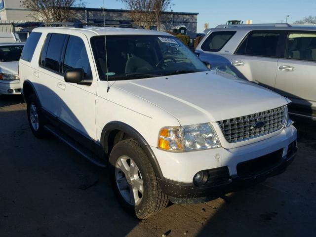 1FMZU63K73UB95390 - 2003 FORD EXPLORER X WHITE photo 1