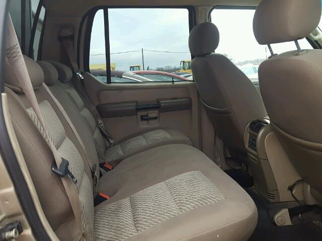 1FMZU77EX3UA89395 - 2003 FORD EXPLORER S GOLD photo 6