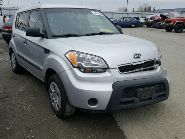 KNDJT2A16B7311473 - 2011 KIA SOUL SILVER photo 1