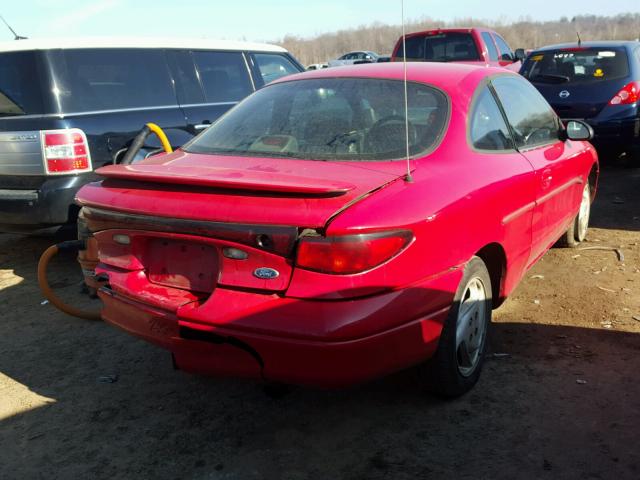 3FAFP11352R237256 - 2002 FORD ESCORT ZX2 RED photo 4