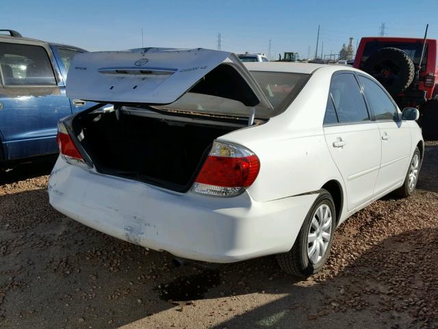 4T1BE32K46U692268 - 2006 TOYOTA CAMRY LE WHITE photo 4