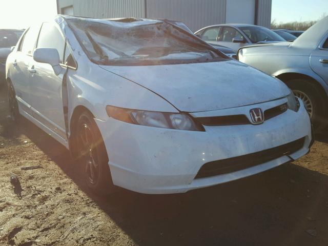 2HGFA55577H713347 - 2007 HONDA CIVIC SI WHITE photo 1