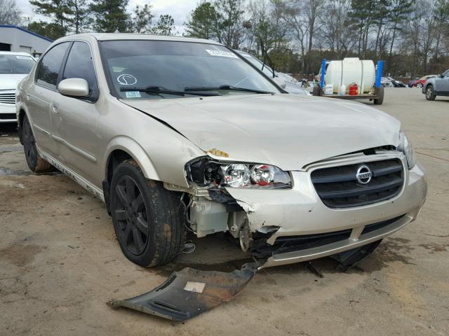 JN1DA31A43T401547 - 2003 NISSAN MAXIMA GLE GOLD photo 1