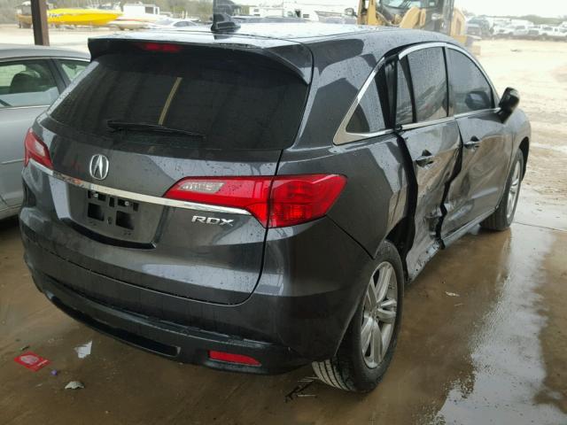 5J8TB3H32DL017993 - 2013 ACURA RDX BASE GRAY photo 4