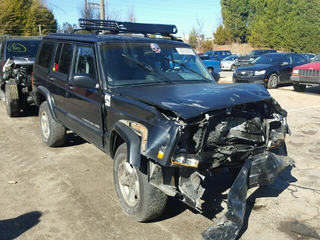 1J4FJ68S8WL108738 - 1998 JEEP CHEROKEE S BLACK photo 1