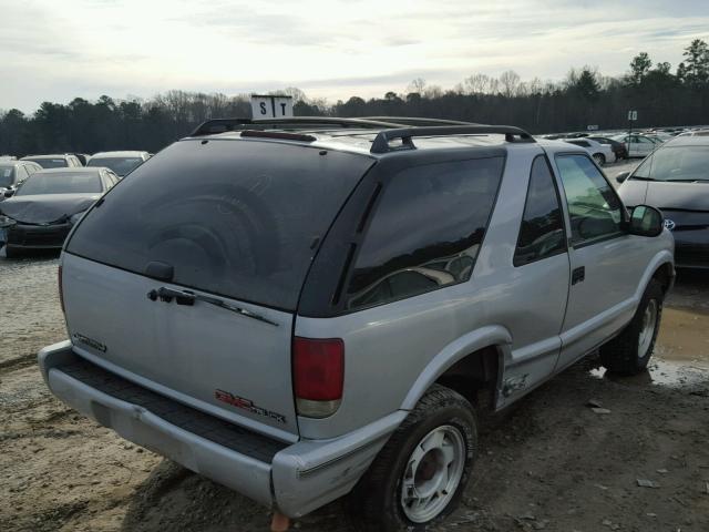 1GKCS18W2TK519120 - 1996 GMC JIMMY SILVER photo 4