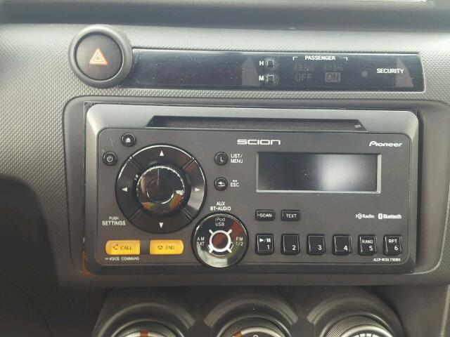 JTKJF5C77D3046561 - 2013 TOYOTA SCION TC 银色 照片 9