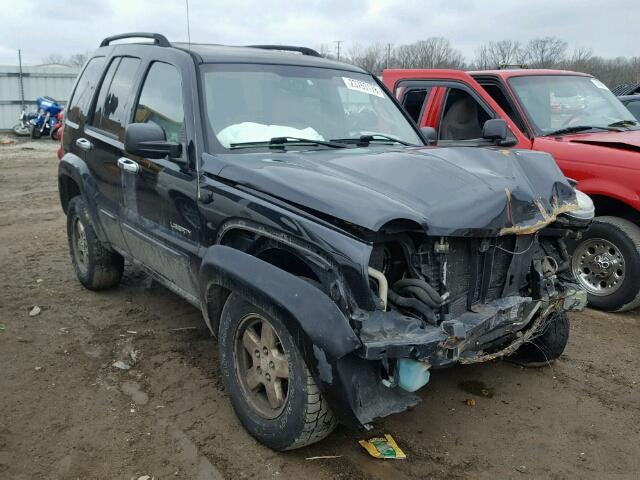 1J4GL58K44W121944 - 2004 JEEP LIBERTY LI BLACK photo 1