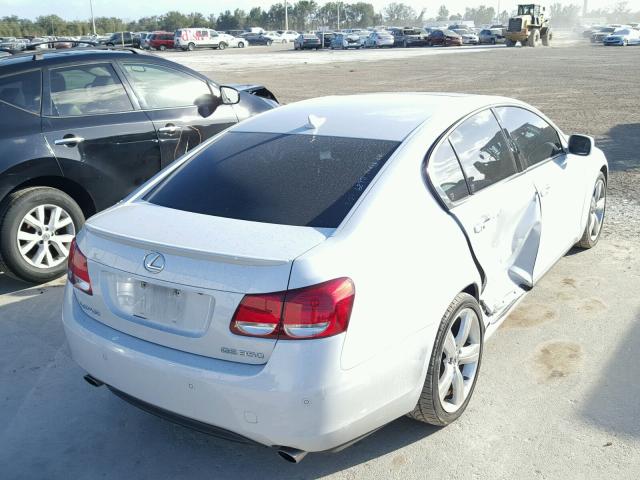 JTHBE96S170011251 - 2007 LEXUS GS 350 GRAY photo 4