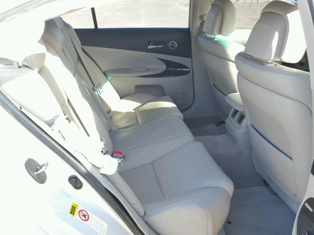 JTHBE96S170011251 - 2007 LEXUS GS 350 GRAY photo 6