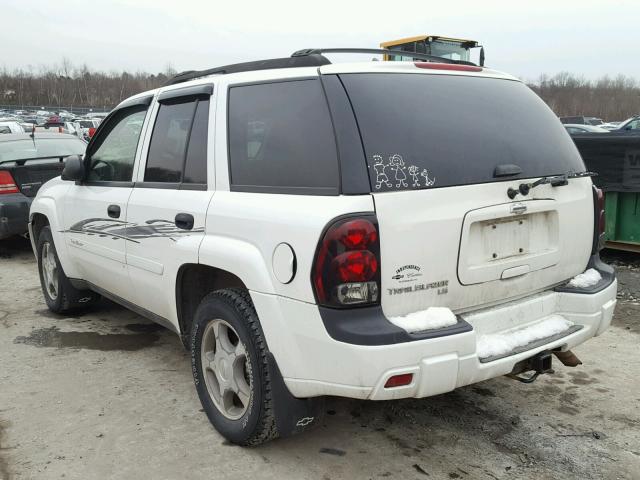 1GNDT13SX62358724 - 2006 CHEVROLET TRAILBLAZE WHITE photo 3