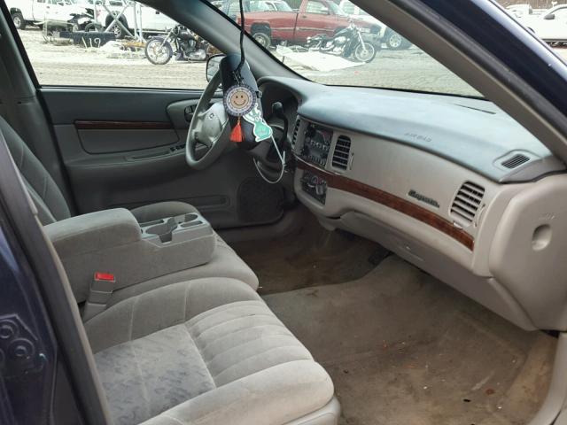 2G1WF55E519100346 - 2001 CHEVROLET IMPALA 蓝色 照片 5
