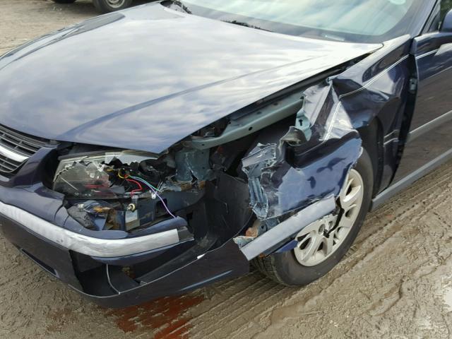 2G1WF55E519100346 - 2001 CHEVROLET IMPALA 蓝色 照片 9