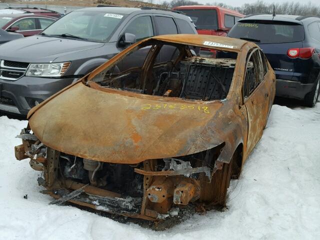 19XFB2F58EE068757 - 2014 HONDA CIVIC LX BURN photo 2