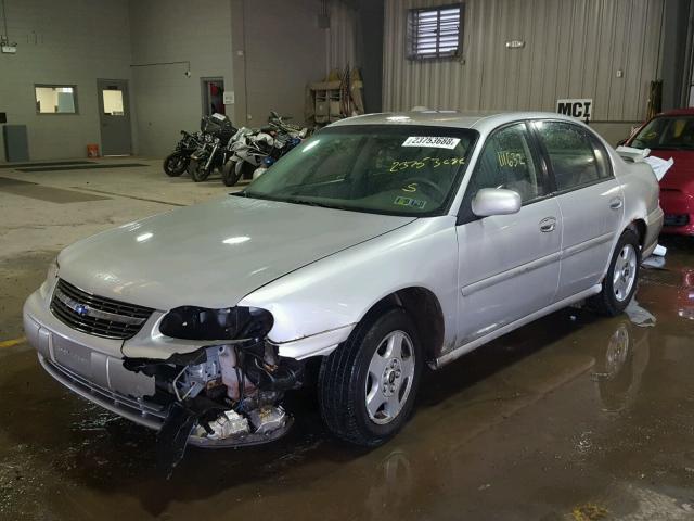 1G1NE52J93M710448 - 2003 CHEVROLET MALIBU LS SILVER photo 2