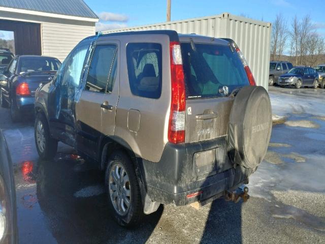 SHSRD78895U330199 - 2005 HONDA CR-V EX TAN photo 3