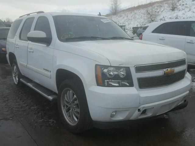 1GNFK13087R117862 - 2007 CHEVROLET TAHOE K150 WHITE photo 1