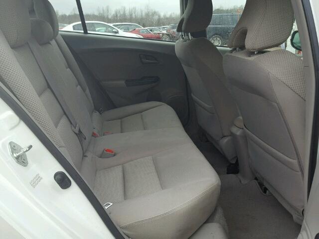 JHMZE2H73BS005639 - 2011 HONDA INSIGHT EX WHITE photo 6