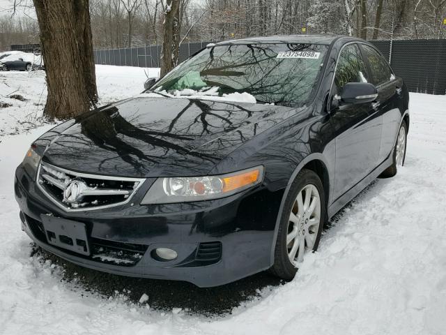 JH4CL96907C011845 - 2007 ACURA TSX BLACK photo 2