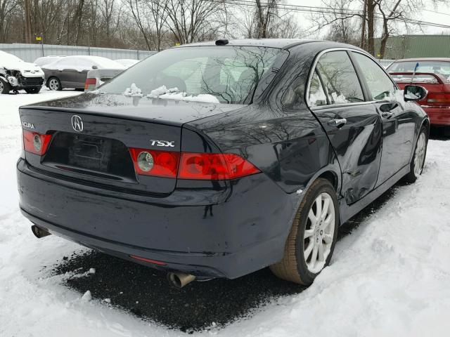 JH4CL96907C011845 - 2007 ACURA TSX BLACK photo 4