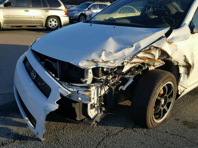 JTKDE167780269825 - 2008 TOYOTA SCION TC 白色 照片 9