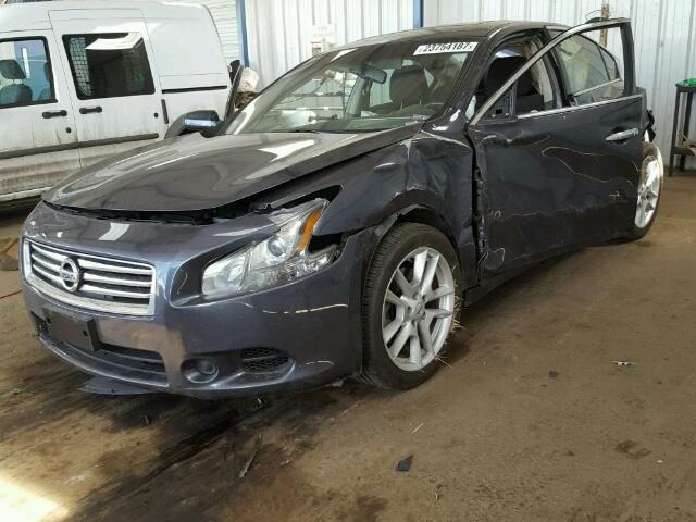 1N4AA5AP9CC826039 - 2012 NISSAN MAXIMA S/S BLACK photo 2