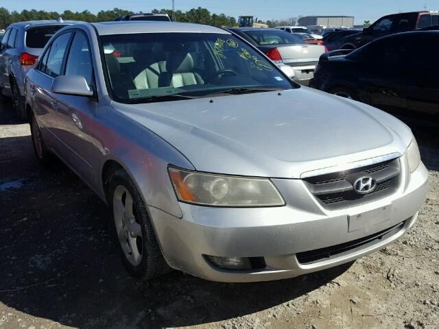 5NPEU46F56H010600 - 2006 HYUNDAI SONATA GLS SILVER photo 1