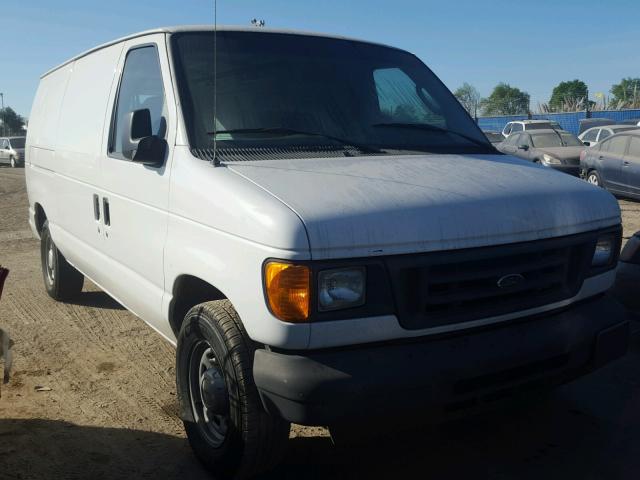 1FTRE14L85HA37194 - 2005 FORD ECONOLINE WHITE photo 1