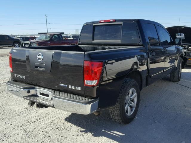 1N6BA07D38N344139 - 2008 NISSAN TITAN XE BLACK photo 4