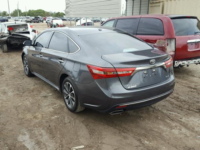 4T1BK1EB9HU255569 - 2017 TOYOTA AVALON XLE SILVER photo 3