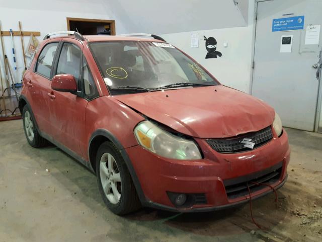 JS2YB417675100347 - 2007 SUZUKI SX4 SPORT RED photo 1