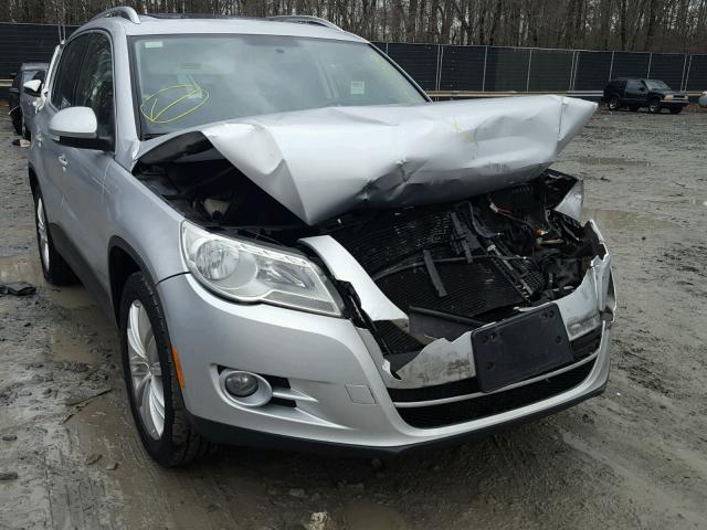 WVGBV75N59W525424 - 2009 VOLKSWAGEN TIGUAN SE GRAY photo 9