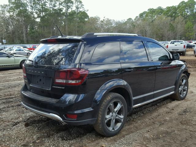 3C4PDCGGXFT698300 - 2015 DODGE JOURNEY CR BLACK photo 4