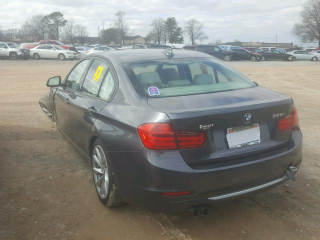 WBA3A5C54CF256929 - 2012 BMW 328 I GRAY photo 3