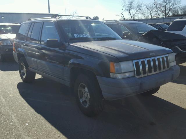 1J4GZ58S6VC663225 - 1997 JEEP GRAND CHER RED photo 1