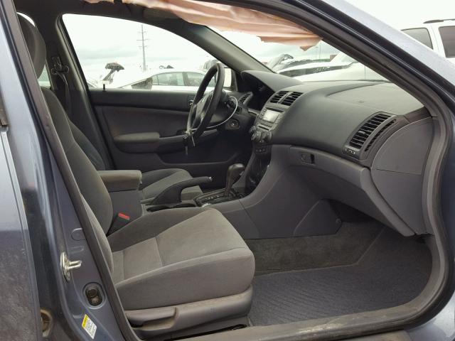 1HGCM56327A027674 - 2007 HONDA ACCORD SE BLUE photo 5