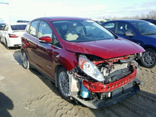 1FADP5BU4FL112694 - 2015 FORD C-MAX SEL RED photo 1